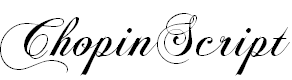 Free Font ChopinScript