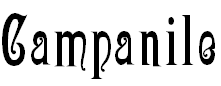 Free Font Campanile