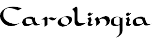 Free Font Carolingia