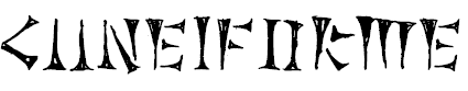 Free Font Cuneiforme