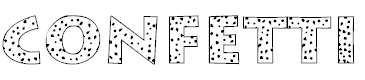 Free Font Confetti