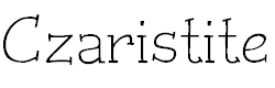 Font Font Czaristite