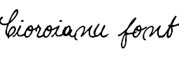 Free Font Cioroianu font