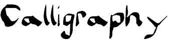 Font Font Calligraphy