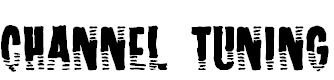Free Font Channel Tuning