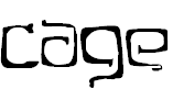 Free Font Cage
