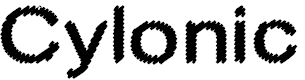 Font Font Cylonic