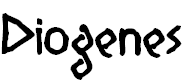 Free Font Diogenes