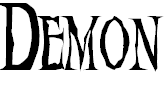 Free Font Demon