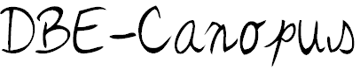 Free Font DBE-Canopus