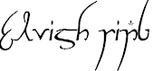 Free Font Elvish Ring NFI