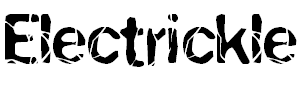 Free Font Electrickle