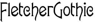 Font Font Fletcher-Gothic