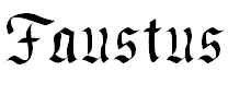 Font Font Faustus