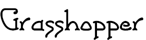 Free Font Grasshopper