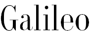 Free Font GalileoFLF