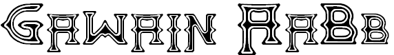 Free Font Gawain