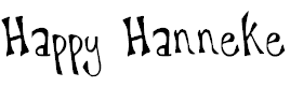 Free Font Happy Hanneke