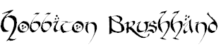 Free Font Hobbiton Brushhand