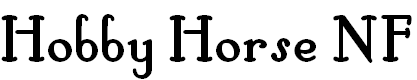 Font Font Hobby Horse