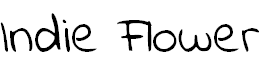 Free Font Indie Flower