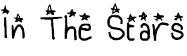 Free Font In The Stars