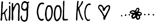 Font Font king cooL KC