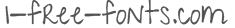 1-free-fonts.com Logo